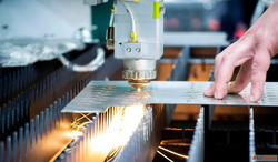 Laser cutting bending and assembly work