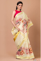 Kerala Sarees on Mirraw Golden Kasavu Sarees Online