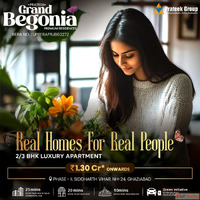 2 BHK Flat in Siddharth Vihar Prateek Grand Begonia