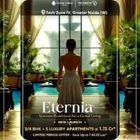 3 BHK Flat in Greater Noida - Eternia Residence
