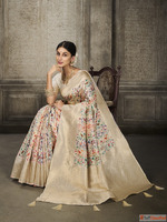 Mirraw White Sarees Shop Online in Trendy Traditional Design...