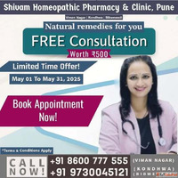 Best Homeopathy Doctor in Bibwewadi - Call Now - 91959501500...