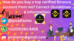 When can you buy a top verified Binance account step by step...
