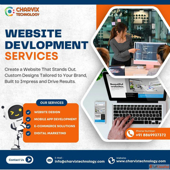 Charvix Technology is a leading company offering professional website development services