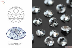 Rose Cut Diamond By Dharam Export