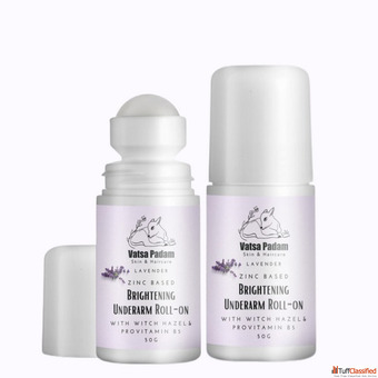 Buy Lavender Zinc Underarm Deodorant - Brightening Roll-On