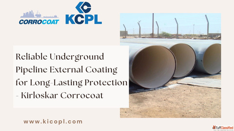 Reliable Underground Pipeline External Coating for Long-Lasting Protection - Kirloskar Corrocoat