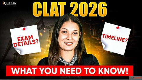 Crack CLAT 2026 with iQuanta - Expert CLAT Online Coaching