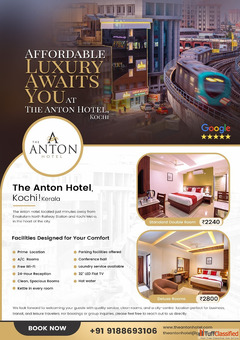The Anton Hotel Kochi - Affordable 3-Star Stay in Ernakulam