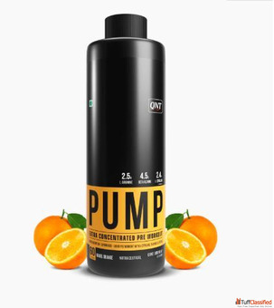 QNT Pump Liquid Pre Workout - Instant Energy for Intense Training