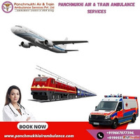 Hire Panchmukhi Train Ambulance Service in Indore with High-...