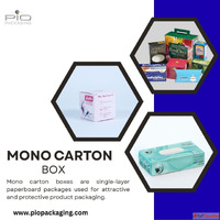 Custom printed mono carton box price