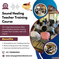 Sound Healing Teacher Training Course Sound Healing Course i...