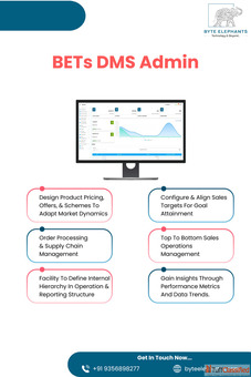 Gain complete control of your sales and distribution with DMS Admin