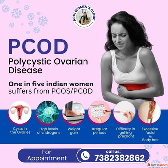 Best PCOS Teen Gynecology Clinic in Hyderabad - Arvi Clinic