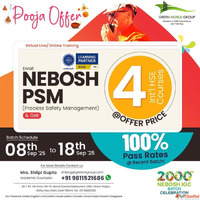 Pooja Offers on NEBOSH PSM Course in Chandigarh