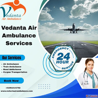 Vedanta ICU Air Ambulance in DarbhangaHelpful in completing ...