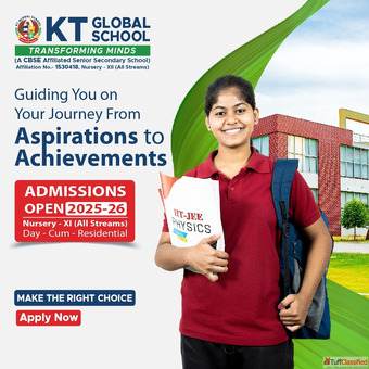 Enroll in the Top Residential CBSE School in Bhubaneswar - KT Global School