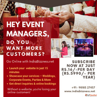 Grow Your Event Management Business Online with IndiaBizznes...
