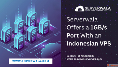 Serverwala Offers a 1GBs Port With an Indonesian VPS