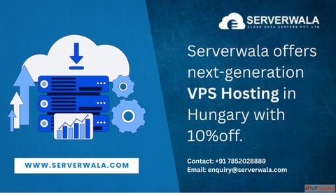 Serverwala offers next-generation VPS Hosting in Hungary with 10off.