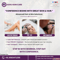 Transform the way you look feel and shine with Ashu Skin Car...