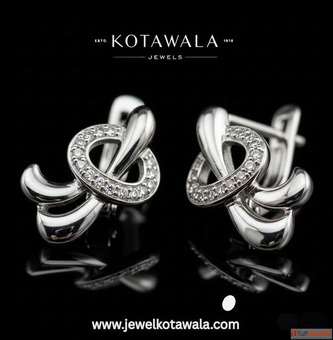 Stylish Silver Earrings for Women - Jewel Kota Wala