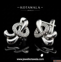 Stylish Silver Earrings for Women - Jewel Kota Wala