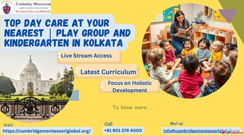 Top Day Care at your Nearest Play Group and Kindergarten in Kolkata