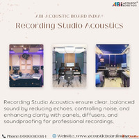 Recording Studio Acoustics Soundproofing Acoustic Panels