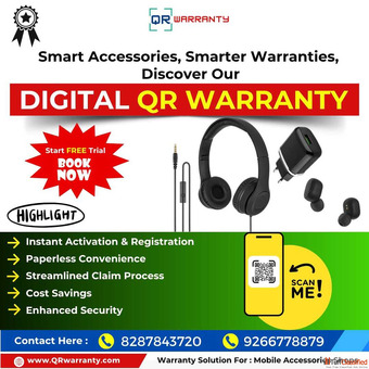 QR Warranty for Mobile Accessories Brands Features and Benefits