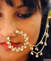 Shop Indian Nose Rings Online - Timeless Beauty at Your Fing...