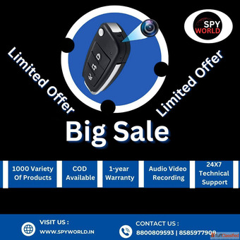 No.1 Car Key Spy Camera Shop in Nehru Place Delhi at Spy World
