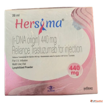 Hersima 440mg Injection - ONCO Critical Care Injection Products Exporter in India - Pilcare