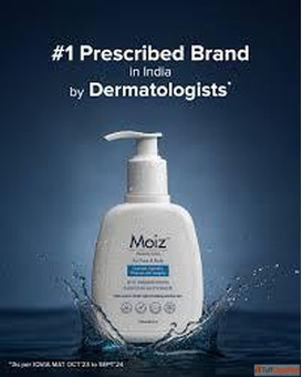 Moiz Cleansing Lotion - Gentle Face Body Cleanser for Sensitive Skin