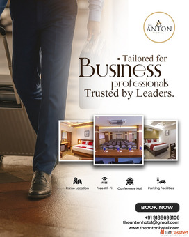 Book Affordable Double Rooms in Ernakulam at The Anton Hotel Kochi
