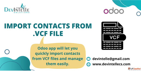 Import Contacts from .VCF file in odoo