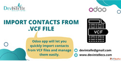Import Contacts from .VCF file in odoo