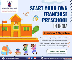 Best Preschool Playschool Franchise Business in India Start ...