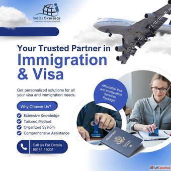 Best Work Permit Visa Consultants in Chandigarh Indoz Overseas