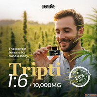 Hebe Tripti 16 CBDTHC 10000 mg Full Spectrum Vijaya Extract