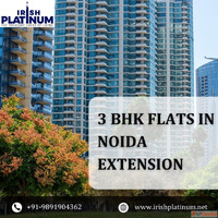 Safe Serene 3 BHK Flats in Noida Extension