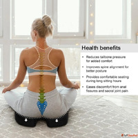 Orthopedic Coccyx Cushion for Sitting Comfort Buy Online at ...