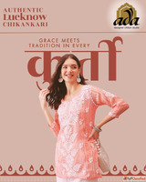 Lucknowi Chikankari Kurtis for Women Online Shopping at Best...