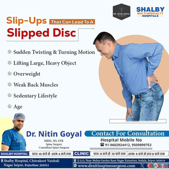 Dr. Nitin Goyal - Slip Disc Treatment in Jaipur