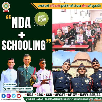 Nda Foundation Coaching With Schooling In Lucknow At Shield
