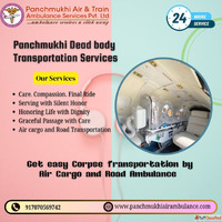 Panchmukhi dead body transport in Patna is available at low ...