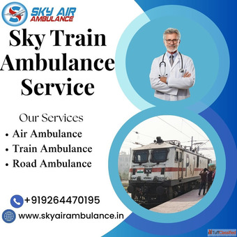 Sky Train Ambulance in Patna Provided Transfer Facilities Along With Modern Medical Care