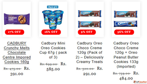 Buy Oreo Biscuit Online at Best Price LuckyStore.in