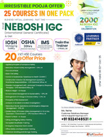 Pooja Offers on NEBOSH IGC Course in Mumbai